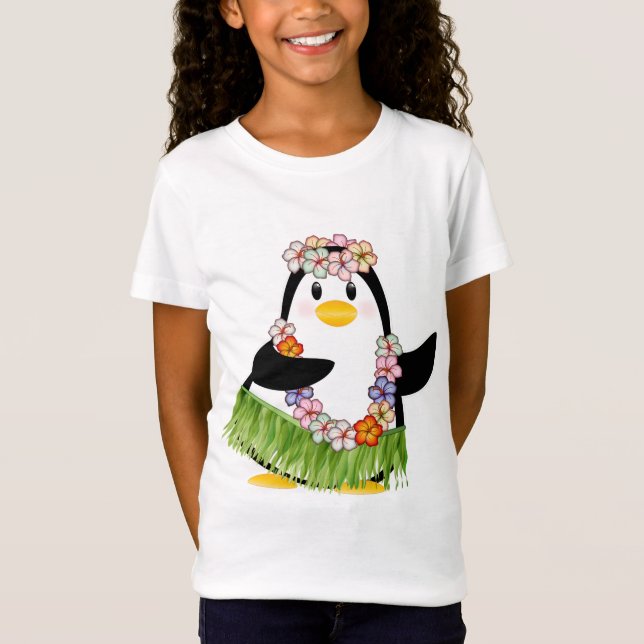T-Shirt Pingouin tropical (Devant)