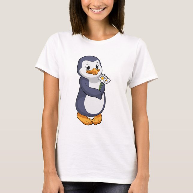 T-shirt Pingouin with Daisy (Devant)