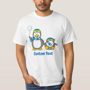 T-shirt Pingouins à neige