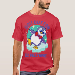 T-shirt Pingouins mignons Pingouin 80 Coton 20 Pieds