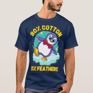 T-shirt Pingouins Pingouin mignon 80 Coton 20 Pieds2
