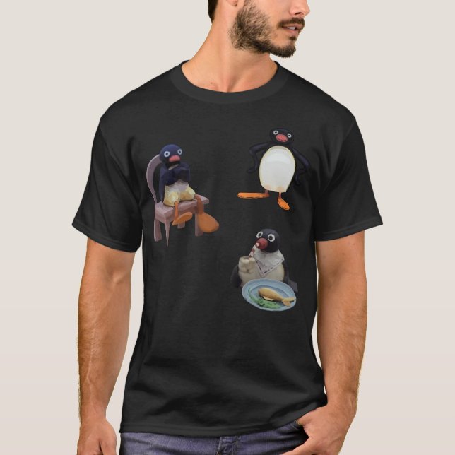 T-shirt Pingu Penguin (Devant)