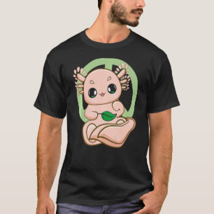 T-shirt Pink Axolotl Pet Pour L'Environnement Et La Terre 