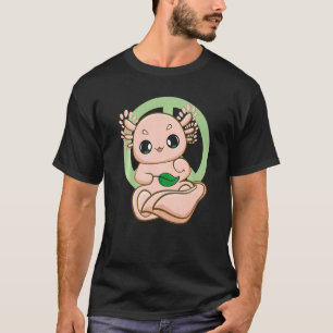 T-shirt Pink Axolotl Pet Pour L'Environnement Et La Terre