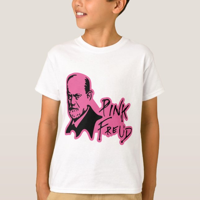 T-shirt PINK FREUD Psychoanalysis Sound Edition (Devant)