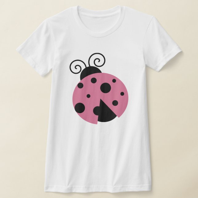 T-shirt Pink Ladybug (Poser)