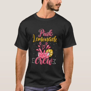 T-shirt Pink Lemonade Crew Lemon Juice Boss 8