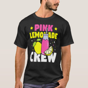 T-shirt Pink Lemonade Crew Summer Lemon Juice