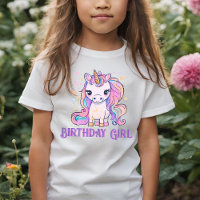 Pink Magical mignon étincelant Unicorn Anniversair
