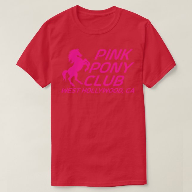 T-shirt Pink Pony Club (Design devant)