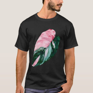 T-shirt Pink Princess Philodendron Plante Plante cadeau Lo