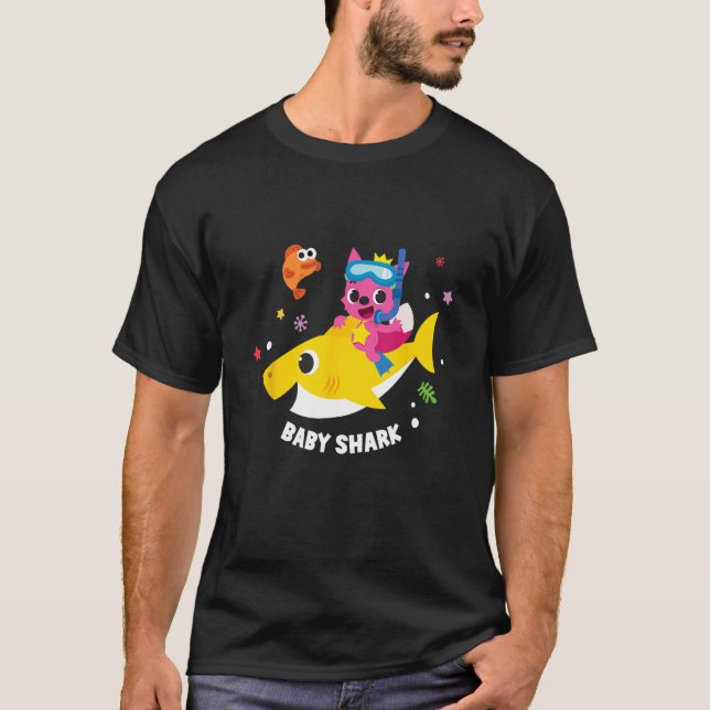 T-shirt Pinkfong Baby Shark (Devant)