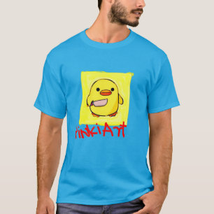T-shirt Pinkiart Canard – Concept de personnage pastel lud