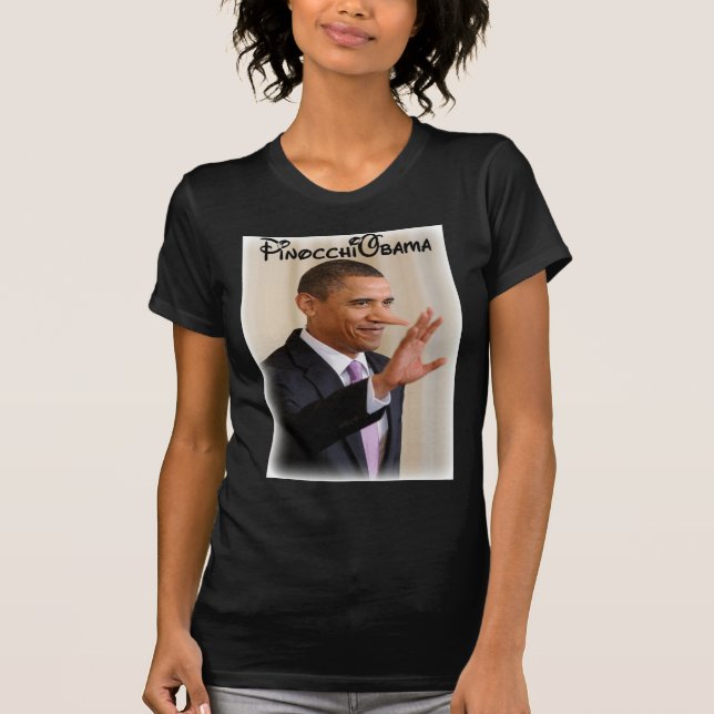 T-shirt PinocchiObama (Devant)