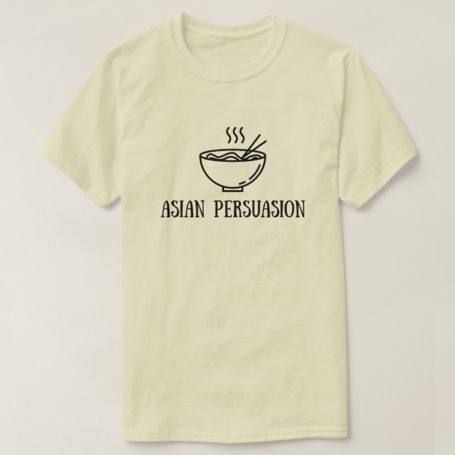 T-shirt Pinoy Designs "Asian Persuasion" (Design devant)