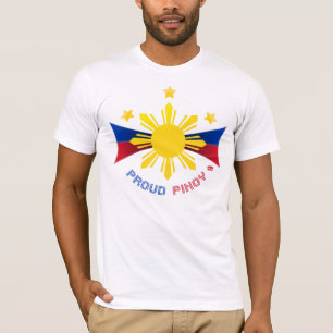 T-shirt Pinoy fier