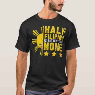 T-shirt Pinoy Pinay Funny Demi-racines philippines Filipin