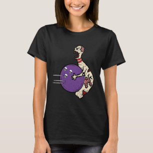 T-shirt Pins de bowling Zombie Halloween Bowler Hommes fem