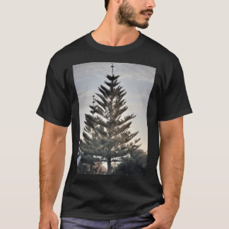 T-shirt Pins De Norfolk Island Au Coucher Du Soleil