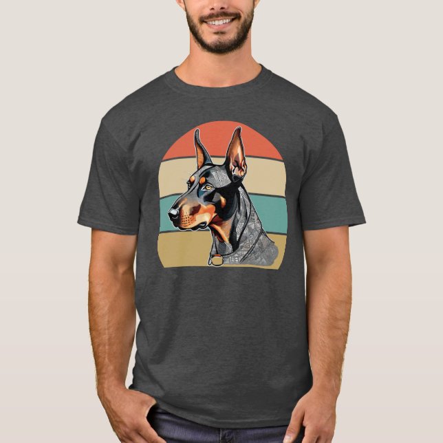 T-shirt Pinscher Dobermann (Devant)