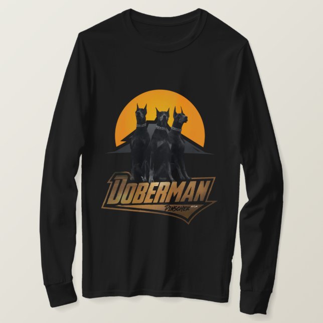 T-shirt Pinscher Dobermann (Design devant)