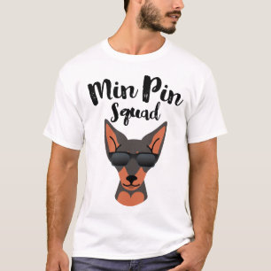 T-shirt Pinscher miniature de peloton minimum de Pin