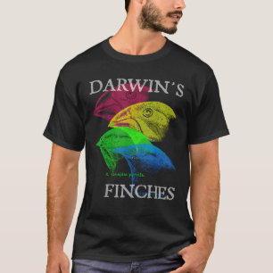 T-shirt Pinsons de Darwin nerds Évolution Science Biologie