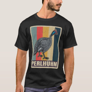 T-shirt Pintade Poulet Éleveur de volaille Dicton 18