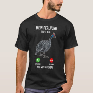 T-shirt Pintade Poulet Éleveur de volailles Dicton 26