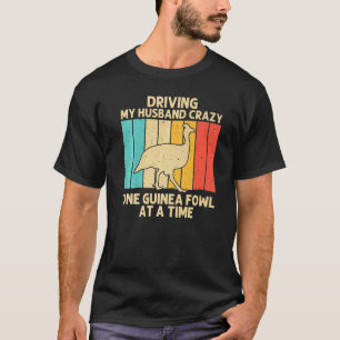 T-shirt Pintade pour femmes maman oiseau ferme de poulets