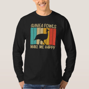 T-shirt Pintade Pour Hommes Femmes Poulet Pintade Volaille