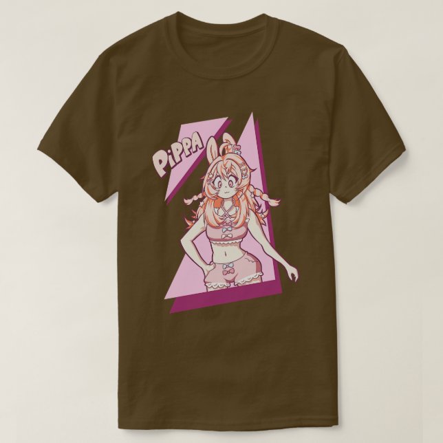 T-shirt Pippa de citrouille VTuber (Design devant)