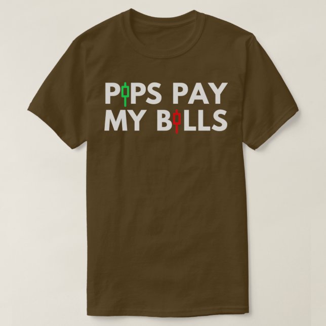 T-shirt pips payer mes factures (Design devant)