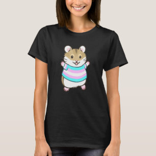 T-shirt Pipsquery Trans Pride Drapeau Hamster