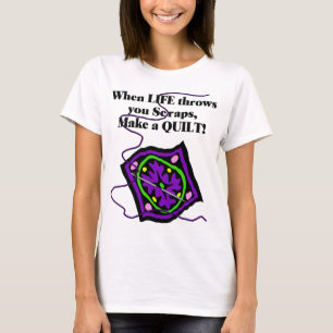 T-shirt piquant - la vie vous jette des