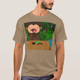 T-shirt Pique-nique Sneaky Sasquatch