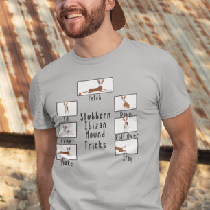 T-shirt Piqûres de chien têtu Ibizan Hound Podenco