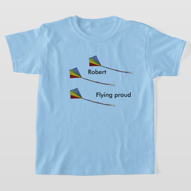 T-shirt - Piqûres volantes avec nom (Poser)