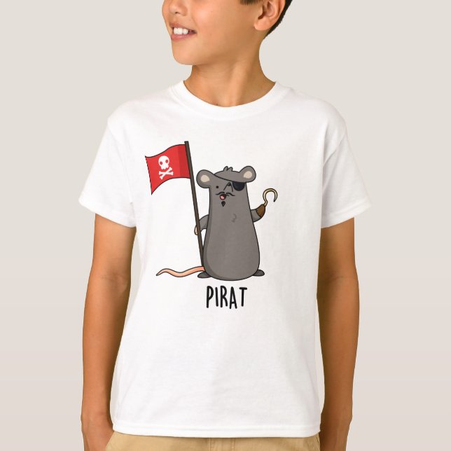 T-shirt Pirat Funny Pirate Pirate (Devant)