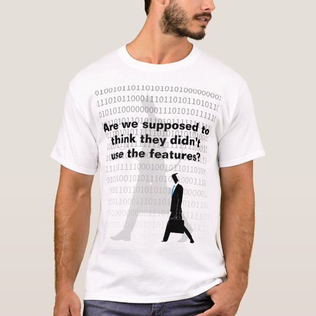 T-shirt piratage informatique (Devant)