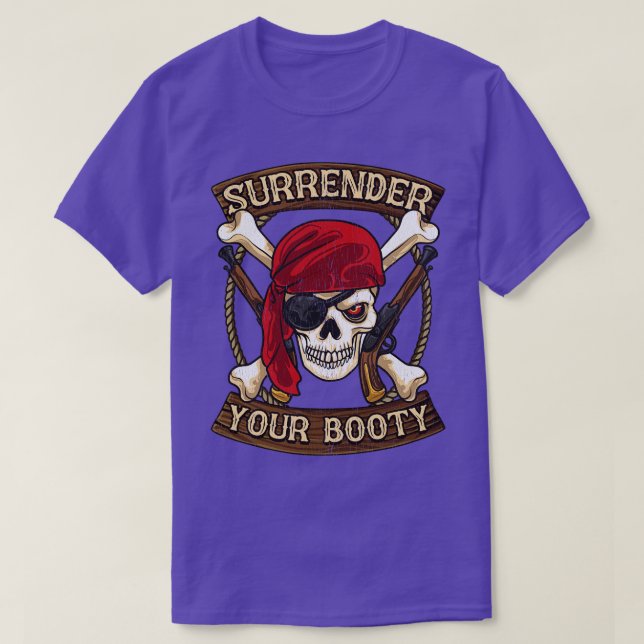 T-shirt Pirate abandonner votre Humour de navigation de pl (Design devant)