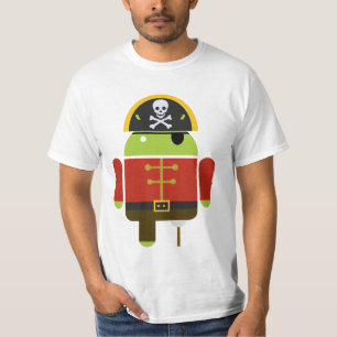 T-shirt Pirate androïde