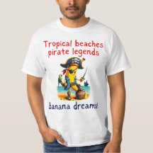 Pirate Banana Adventure Vibe sur Tropical Beach