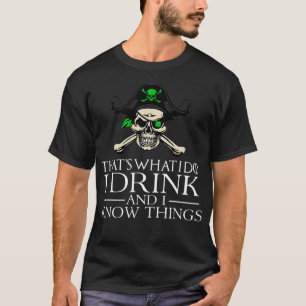 T-shirt Pirate Boire Jour de la Saint Patrick Cadeaux Irla