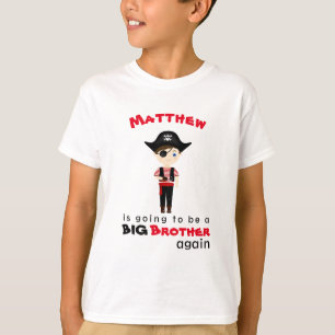 T-shirt Pirate Boy Big Brother encore