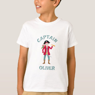 T-shirt Pirate Boy Treasure Map Amusants Anniversaire Fête