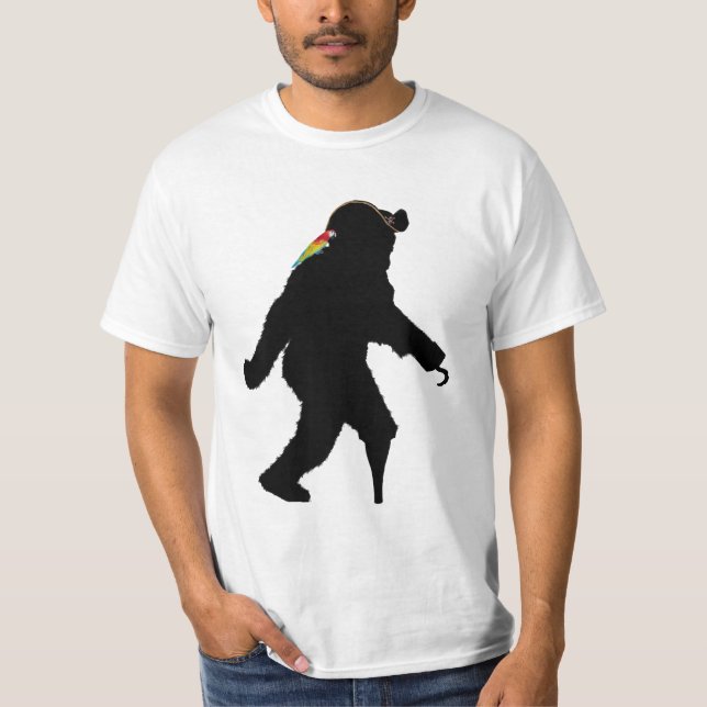 T-shirt Pirate Capitaine Sasquatch (Devant)