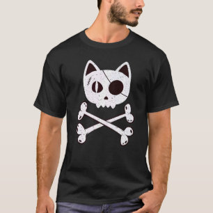 T-shirt Pirate Chat  Halloween pour Maman Chat Papa Chat C