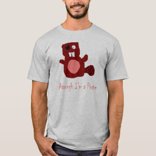 T-shirt pirate de castor