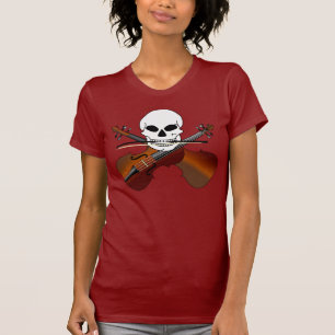 T-shirt Pirate de violon